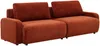 Vente-unique - YOKIRA Sofa Stoff Rot - B 99 cm x H 88 cm x L 256 cm Bild 4