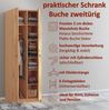 Kleiderschrank Büroschrank Spind 60x50x174 cm Buche teilmassiv lackiert 90.61-50 Bild 4