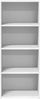vidaXL Highboard Weiß 50x41x124 cm Holzwerkstoff 846397 Bild 4