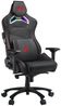 ASUS ROG Chariot X Gaming-Stuhl (Aura RGB Beleuchtung, 4D-Armlehnen, Memory-Foam, Premium-PU-Leder, One-Touch-Controller) schwarz Bild 2