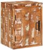 vidaXL Nachttisch Braun 35 x 33 x 48 cm Massivholz Altholz 4016726 Bild 1