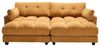 LVHOM Polsterliege Ottomane/Loungesofa/Polsterbett/Daybett/Gästebetten/Schlafsofa (USB/Typ C-Ladeanschlüssen, Seitentaschen, Getränkehalter, modularer Flexibilität Palmen Sessel, links & rechts tauschbare Armlehnen, Schlaffunktion, Platzsparend, 2-St, ... Bild 4