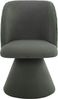 HELA Esszimmerstuhl BARI I Drehstuhl (Set, 1 St), 360° drehbar, Polsterfuß, Materialkombi, Außen Felloptik Innen Velvet Bild 3
