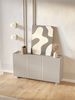 Selsey 'Fiorra' Sideboard 2-türig mit drei Schubladen, Greige, 144 cm Bild 3