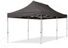 3x6 m Faltpavillon, ECONOMY Alu 32mm, Seitenteile mit Panoramafenstern, dunkelgrau Bild 2