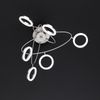 LED Deckenleuchte dimmbar, Spots beweglich, L 60 cm Bild 2