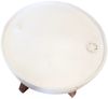 vidaXL Couchtisch Altholz Massiv 60x45 cm Weiß 244820 Bild 5