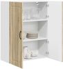 vidaXL Wandschrank PORTO Sonoma-Eiche 80 x 31 x 100 cm Holzwerkstoff 885497 Bild 3