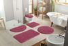OTTO home Badematte Inga, Badezimmer Teppich, Badvorleger, Höhe 20 mm, rutschhemmend beschichtet, schnell trocknend, strapazierfähig, fußbodenheizungsgeeignet, Polyester, rechteckig, 3tlg Set Stand WC, Badteppich, unifarben, weich, als halbrund und rec... Bild 4