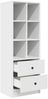 vidaXL Highboard mit Schubladen Weiß 45,5 x 34 x 127 cm 869362 Bild 5