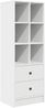vidaXL Highboard mit Schubladen Weiß 45,5 x 34 x 127 cm 869362 Bild 2