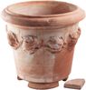 Blumentopf Übertopf Pflanzgefäß Terrakotta Siena Conca Limoni 42cm Frostfest Bild 3