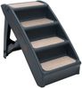 vidaXL Hundetreppe mit 4 Stufen Klappbar Dunkelgrau 171172 Bild 2