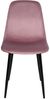4er Set Esszimmerstühle Napier Samt pink Bild 3