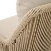 Kansas Din. Bank, taupe Edelstahl, Gefl, m. Kis Bild 3