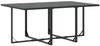 vidaXL Garten Essgruppe 7 pcs Schwarz Stahl 3335859 Bild 4