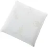 Vente-unique - DOUCEUR Kopfkissen Stoff Weiß - B 60 cm x H 12 cm x L 60 cm Bild 2