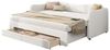 Hochbett 140×200 cm aus Metall und Holz mit Stauraum und Kleiderschrank, schwarz Bild 5