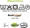 Bestlivings Nackenrolle 10x25cm ( BxL ) Bezug in der Farbe Schwarz, in vielen vers. Farben Bild 5