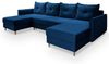 Masseno Ecksofa VERNI mit Schlaffunktion U-Form, Sofa mit Bettkasten Bild 4