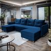Masseno Ecksofa VERNI mit Schlaffunktion U-Form, Sofa mit Bettkasten Bild 5