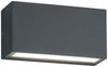 LED Außenwandleuchte Up- & Down Light TRENT in Anthrazit Bild 2