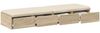 vidaXL Bettschubladen Sonoma-Eiche 120 x 36,5 x 16,5 cm Holzwerkstoff 866941 Bild 3