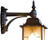 Konstsmide 'LED Außen Wandlaterne', hängend, im Landhausstil, schwarz, Höhe 38cm Bild 3