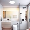 Nettlife LED Deckenleuchte Badezimmer Flach 30CM 24W Rund Weiß, Nicht Dimmbar, LED fest integriert, Warmweiß, Küchenlampe für Flur Küche Schalfzimmer Klassenzimmer Bild 4