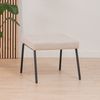 Bronx71 Sessel Espen mit Hocker recycelter Stoff beige Bild 5