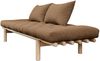 KARUP DESIGN PACE Futonsofa Gestell Natur Matratze Mocca Bild 3
