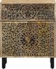 vidaXL Nachttisch 50x33x60 cm Massivholz Mango 358223 Bild 5