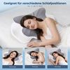 Elegear Nackenstützkissen Nackenkissen orthopädisches kissen kühlend ergonomisches kopfkissen, Füllung: Memory-Schaum, Bezug: Hautfreundlicher Kühlbezug, Seitenschläfer, Bauchschläfer, Rückenschläfer, nackenstützkissen, kopfkissen gegen Nacken-und Schu... Bild 4