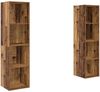 vidaXL TV-Schrankset 2 pcs Braun 37 x 37 x 142,5 cm Holzwerkstoff 3393537 Bild 2