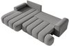 Selsey 'Dandelino' Ecksofa mit Schlaffunktion, Stauraum und Bouclé-Bezug, grau, links, 80 x 275 x 168 cm Bild 4