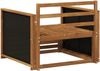 vidaXL Outdoor Mittelsofa Natur 3438928 Bild 5