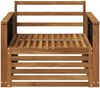 vidaXL Outdoor Mittelsofa Natur 3438928 Bild 3