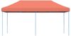 vidaXL Partyzelt Faltbar Pop-Up Terrakottarot 580x292x315 cm 4004941 Bild 3