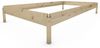 Stapelbett "Horst" 120 x 210 cm 34 cm Zirbe Holzbett Gästebett Massivholzbett Bild 3