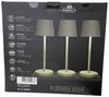 Coen Bakker Deco BV LED Außen-Tischleuchte Portable Light, Dimmfunktion, LED, warmweiß, kaltweiß, neutralweiß, oliv Ladestation dimmbar touch 28cm Bild 3