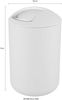 WENKO BRASIL Kosmetikeimer 6,5 Liter, Blau Bild 4
