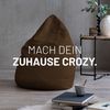 Lumaland 'Luxury XL Plus' Sitzsack, Braun, Polyester, 220 l Bild 3