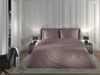 Heckett & Lane Mako-Satin Bettwäsche 135x200 Diamante Canyon Rose Wende Karo uni Bild 2