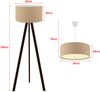 Lampen-Set Scunthorpe Beige [lux. pro] Bild 3