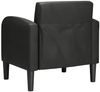vidaXL Sessel mit Armlehnen Schwarz 54 cm Kunstleder 4100529 Bild 5
