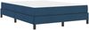 vidaXL Boxspringbett mit Matratze Blau 140 x 190 cm Stoff 3398492 Bild 4