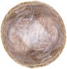 Spetebo Blumentopf 2er Set Weide Pflanztopf (2er, 2 St, Set), ca. 40 x 26 cm und 35 x 23 cm von Innen mit Folie ausgekleidet Bild 3