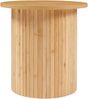 Beistelltisch Ledepid 40xØ40 cm mit überstehender Tischplatte Natur [en. casa] Bild 5