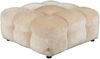 HACKMAN Hocker 100 x 100 cm Velours Beige von DUTCHBONE Bild 1