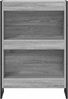 vidaXL Bücherregal Graues Sonoma 60 x 30 x 86,5 cm Holzwerkstoff 886387 Bild 5